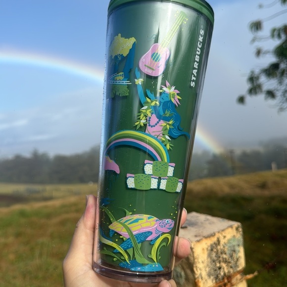 NEW 2024 🌈 Starbucks Hawaii Discovery Series Cold Cup Tumbler - Picture 2 of 5